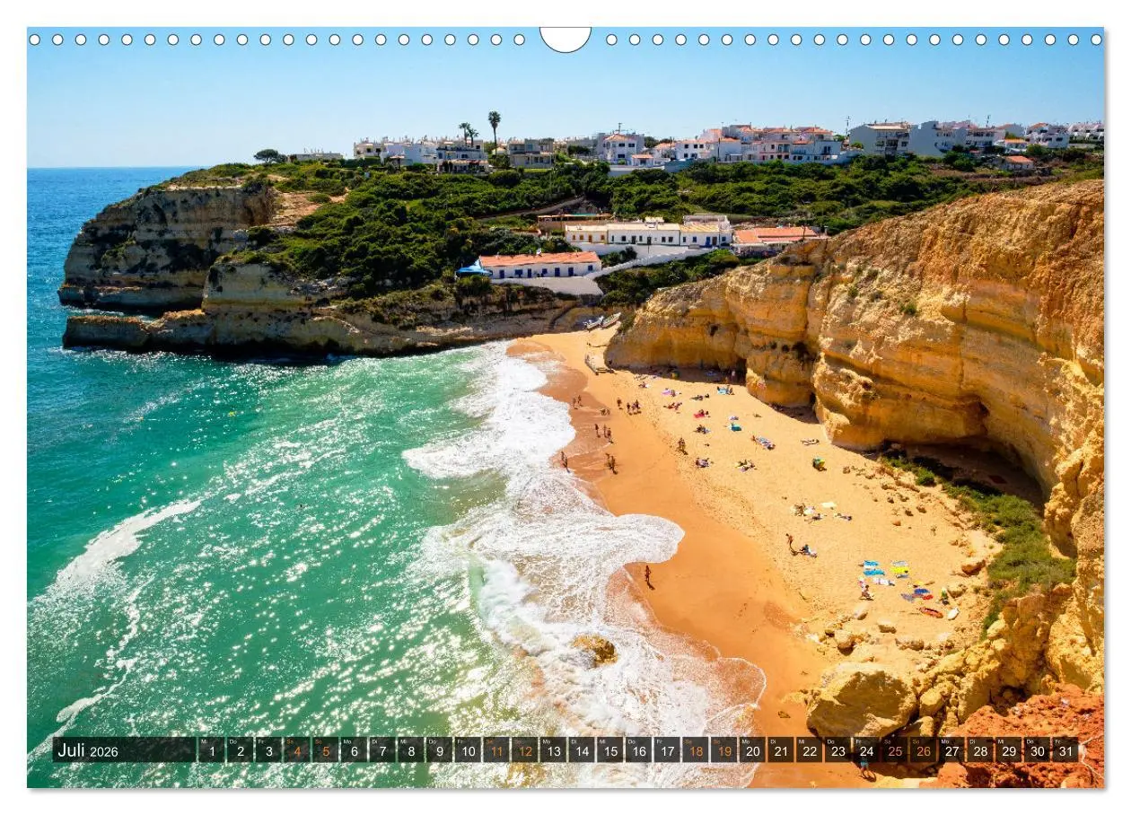 Bild: 9783457922156 | ALGARVE - Urlaub für die Seele (Wandkalender 2026 DIN A3 quer),...