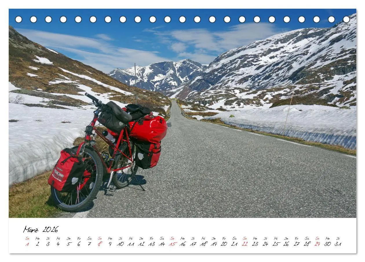 Bild: 9783516012156 | Abenteuer Radreisen (Tischkalender 2026 DIN A5 quer), CALVENDO...