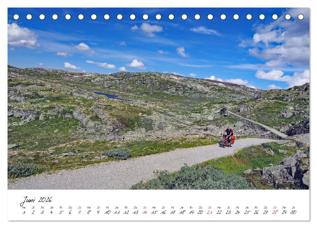 Bild: 9783516012156 | Abenteuer Radreisen (Tischkalender 2026 DIN A5 quer), CALVENDO...