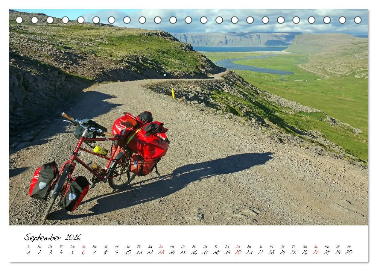 Bild: 9783516012156 | Abenteuer Radreisen (Tischkalender 2026 DIN A5 quer), CALVENDO...