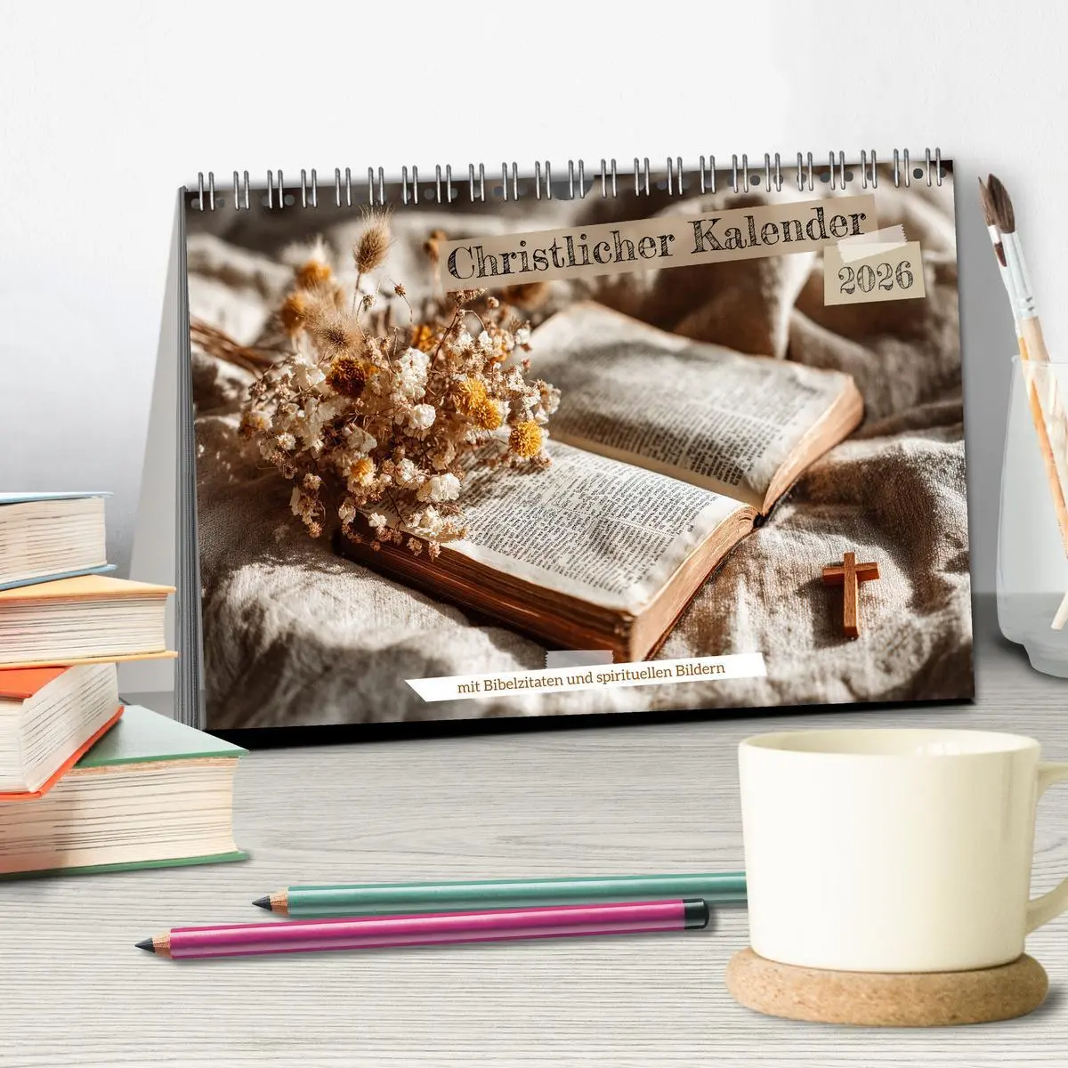 Bild: 9783516632156 | Christlicher Kalender mit Bibelzitaten und spirituellen Bildern...