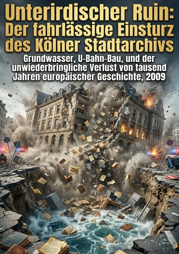 Cover: 9783565382156 | Unterirdischer Ruin: Der fahrlässige Einsturz des Kölner Stadtarchivs