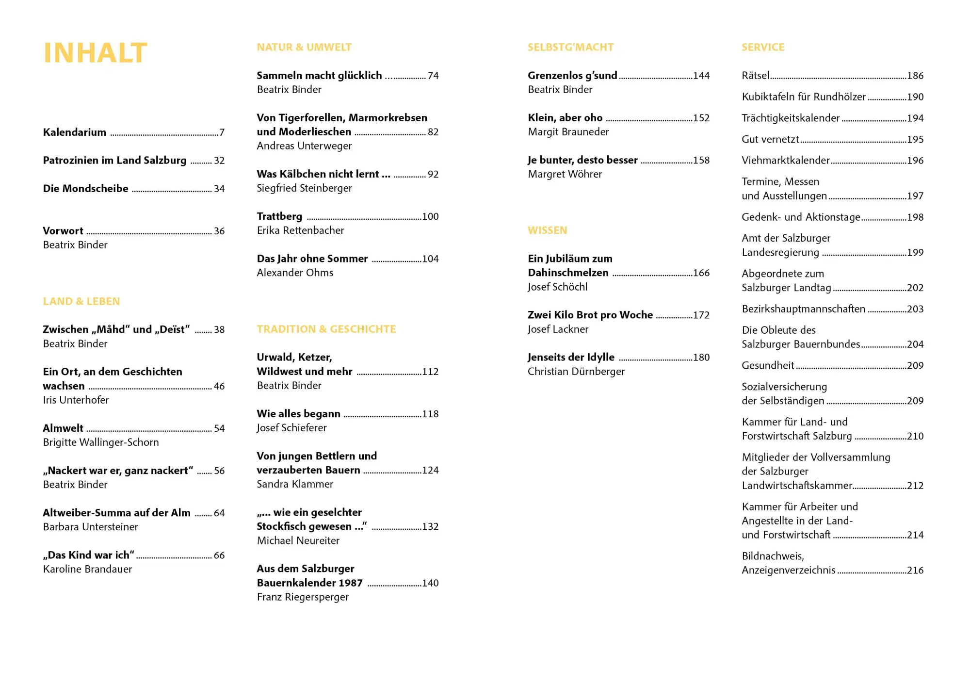 Bild: 9783702512156 | Salzburger Bauern- und Bäuerinnenkalender 2027 | Beatrix Binder | Buch