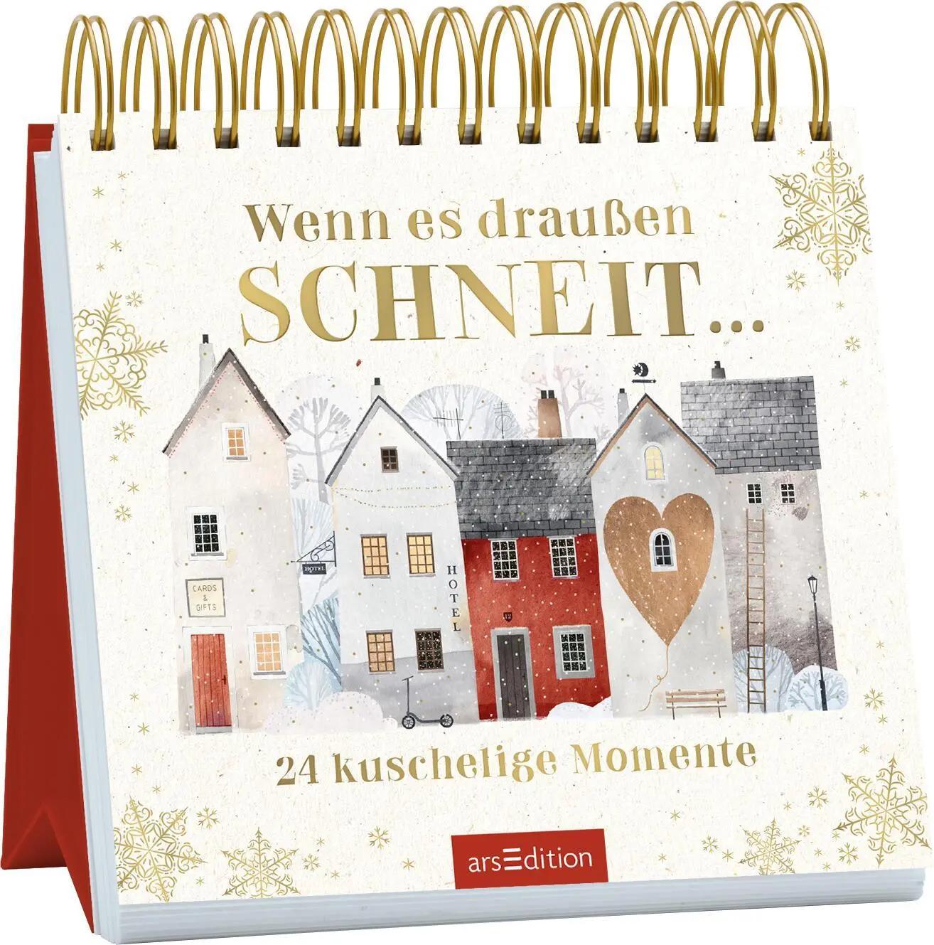 Cover: 9783845862156 | Wenn es draußen schneit ... | 24 kuschelige Momente | Taschenbuch