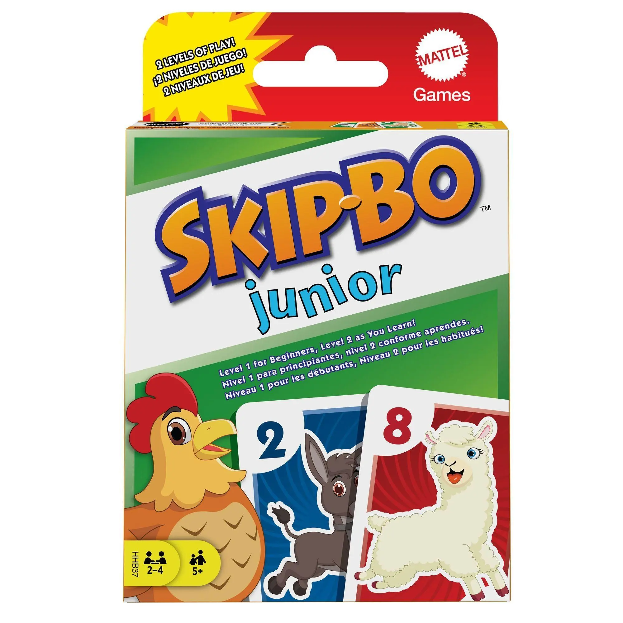 Cover: 194735062256 | Skip-Bo Junior | Spiel | HHB37 | Deutsch | 2022 | Mattel GmbH