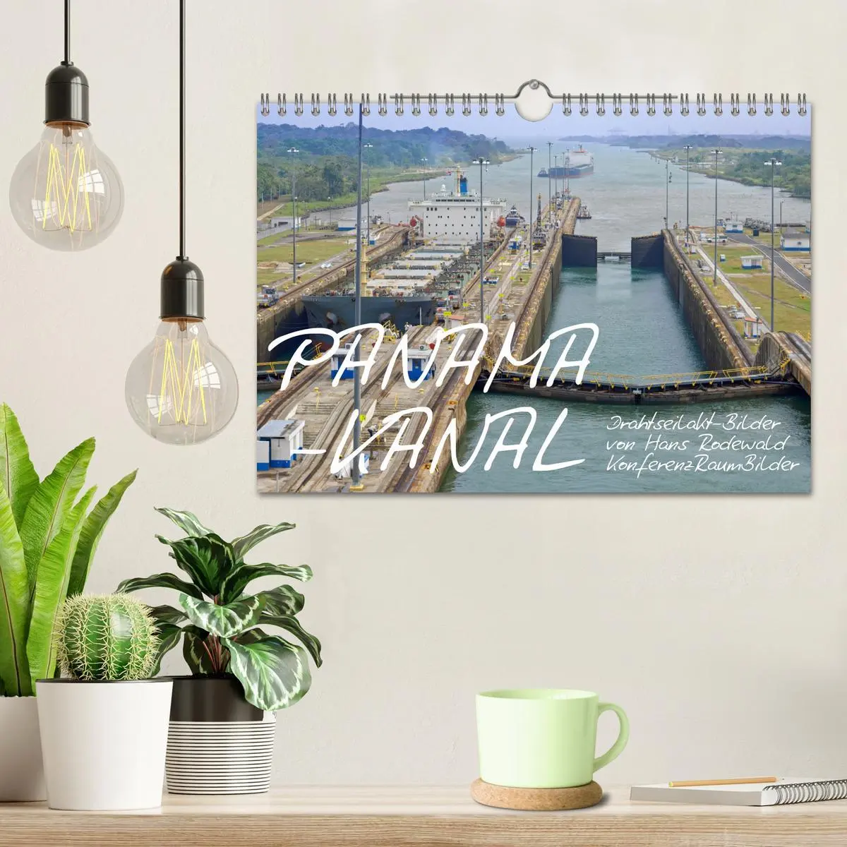 Bild: 9783457912256 | PANAMA-KANAL: Drahtseilakt-Bilder (Wandkalender 2026 DIN A4 quer),...