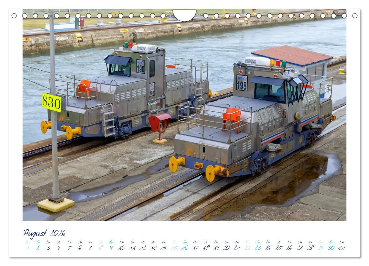 Bild: 9783457912256 | PANAMA-KANAL: Drahtseilakt-Bilder (Wandkalender 2026 DIN A4 quer),...
