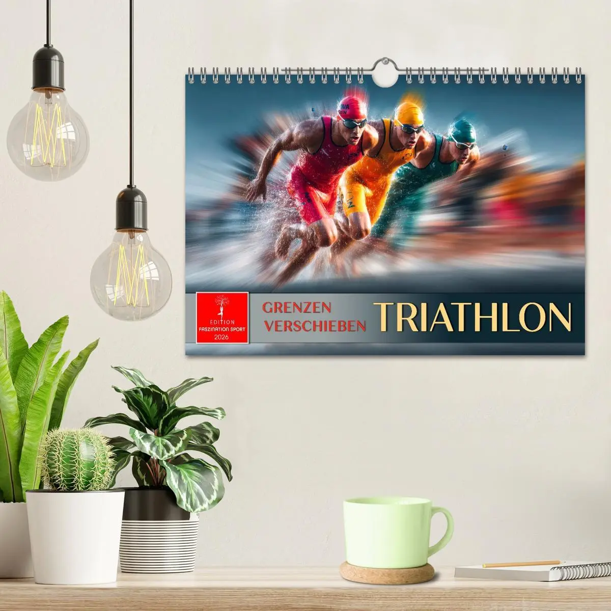 Bild: 9783516622256 | Triathlon - Grenzen verschieben (Wandkalender 2026 DIN A4 quer),...