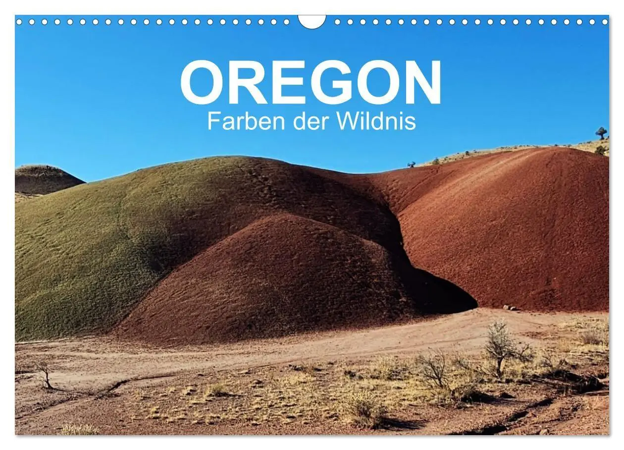 Cover: 9783594392256 | Oregon - Farben der Wildnis (Wandkalender 2027 DIN A3 quer),...