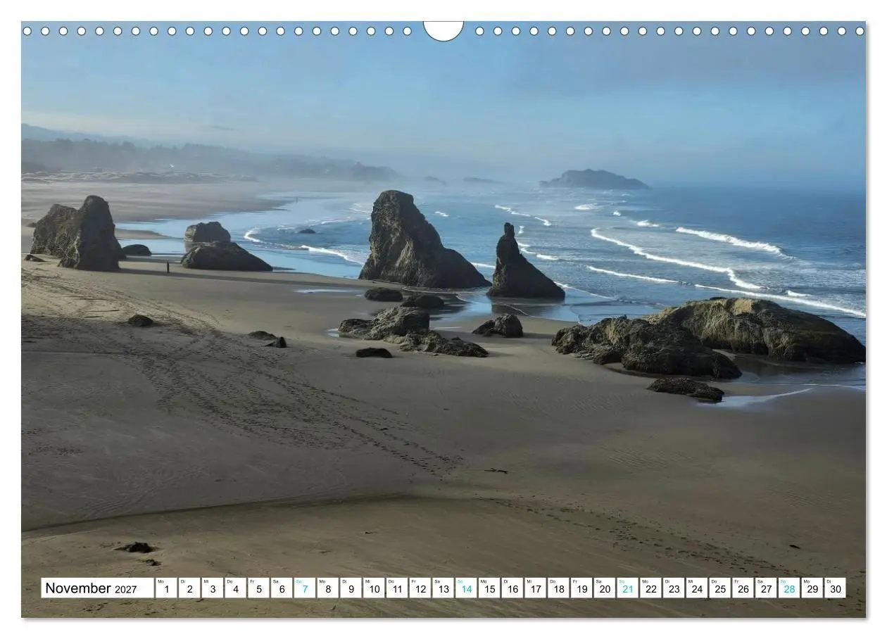 Bild: 9783594392256 | Oregon - Farben der Wildnis (Wandkalender 2027 DIN A3 quer),...