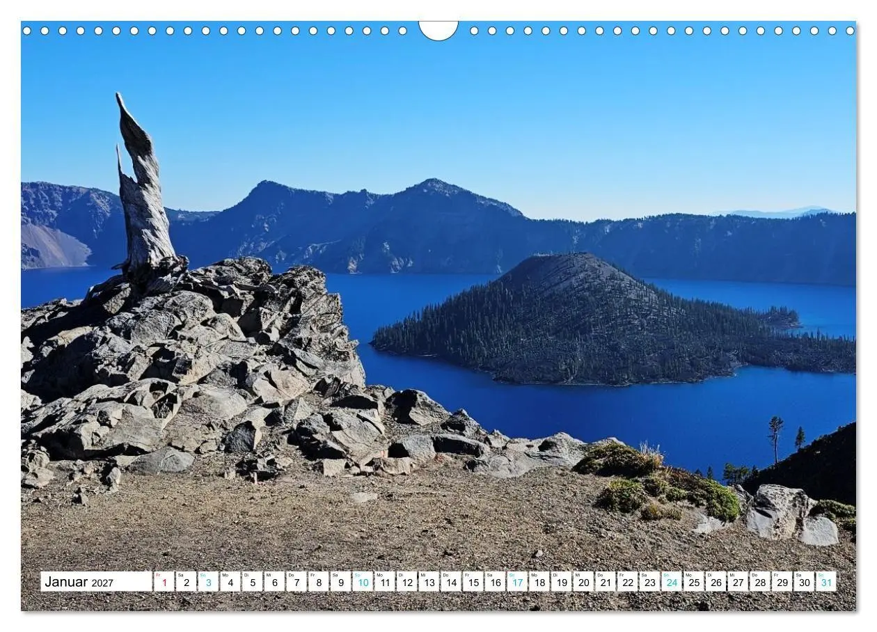 Bild: 9783594392256 | Oregon - Farben der Wildnis (Wandkalender 2027 DIN A3 quer),...