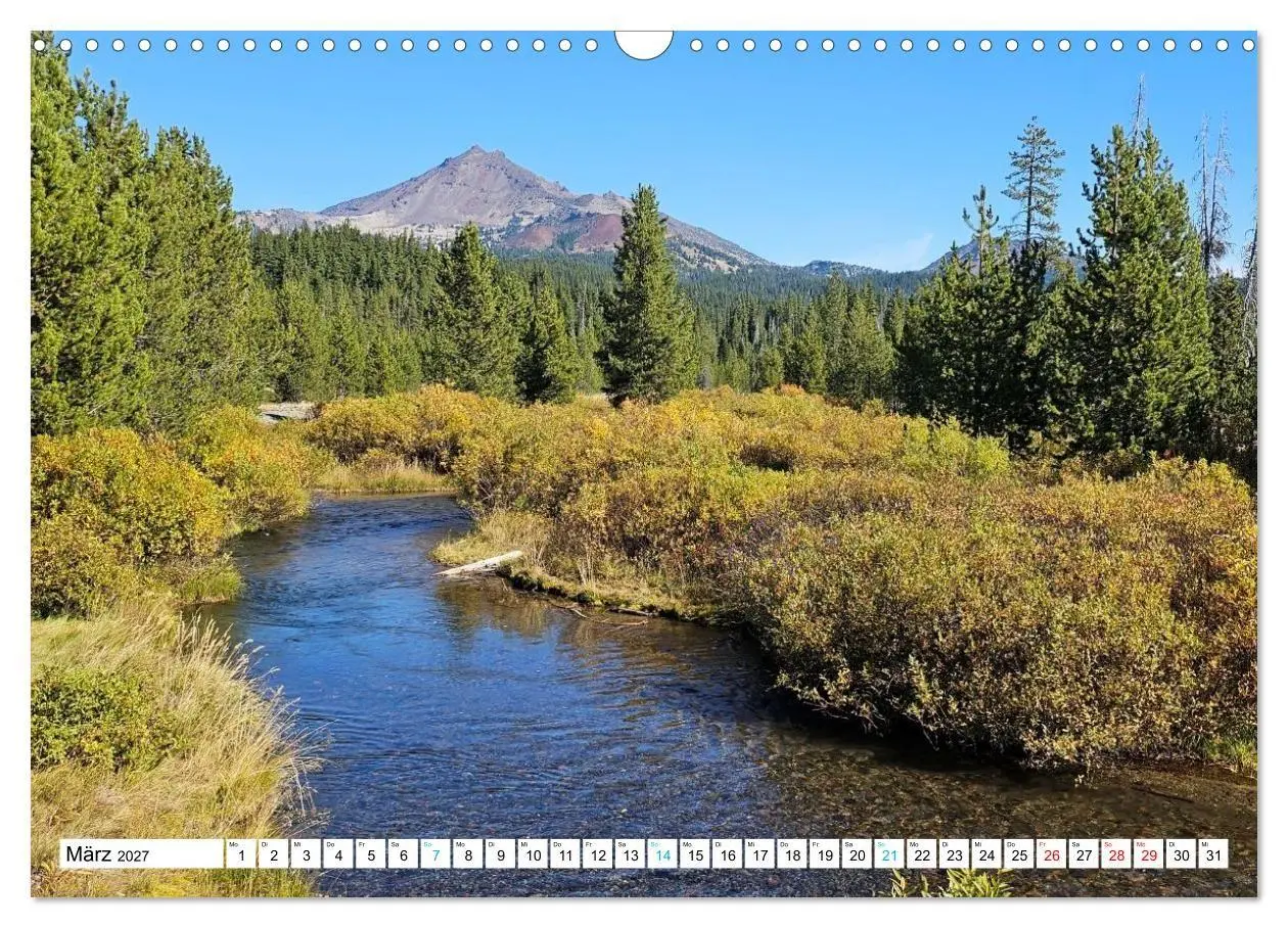 Bild: 9783594392256 | Oregon - Farben der Wildnis (Wandkalender 2027 DIN A3 quer),...