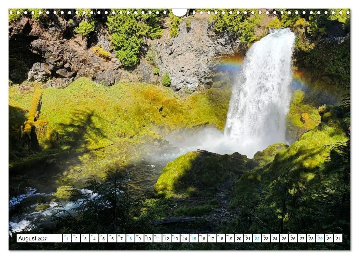 Bild: 9783594392256 | Oregon - Farben der Wildnis (Wandkalender 2027 DIN A3 quer),...