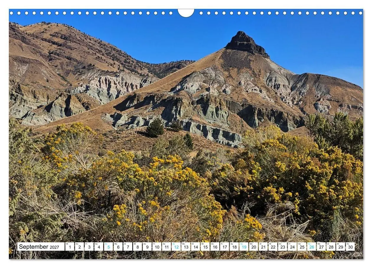 Bild: 9783594392256 | Oregon - Farben der Wildnis (Wandkalender 2027 DIN A3 quer),...
