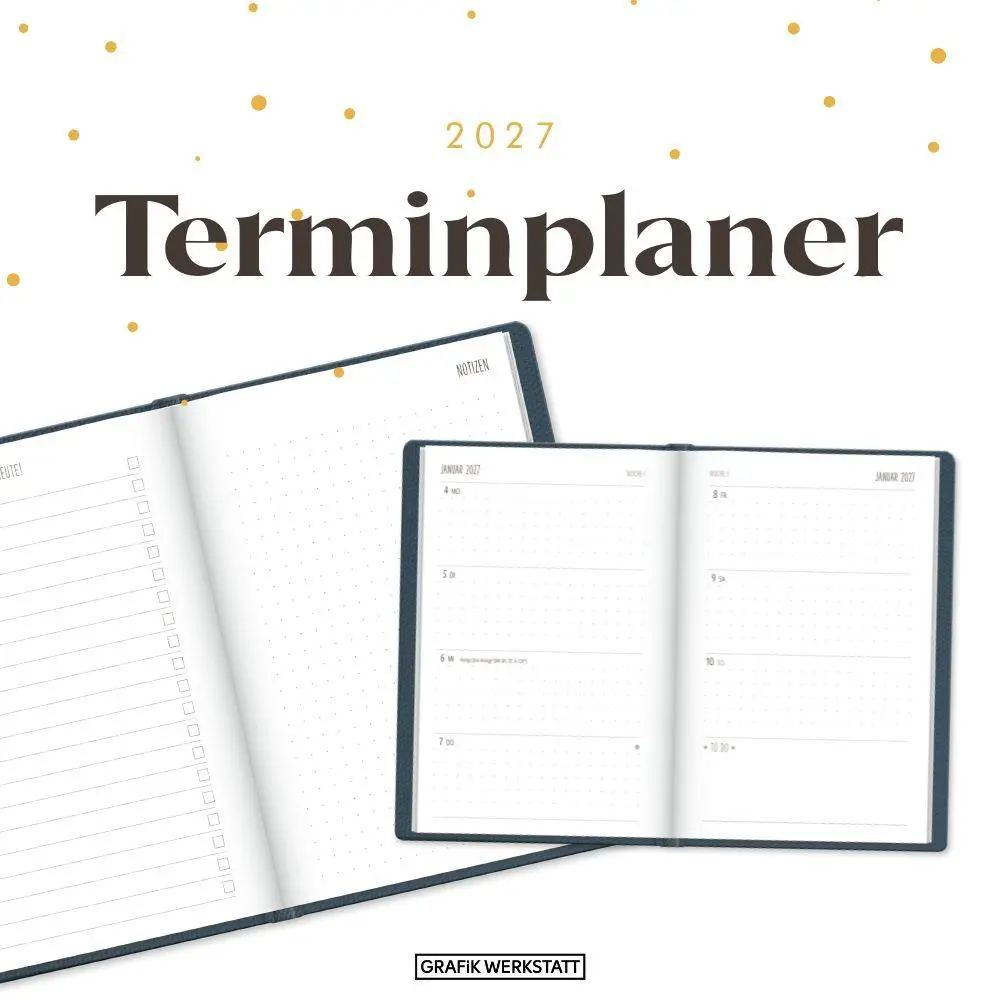 Bild: 9783986362256 | Terminplaner NatureArt 2027 Punkte | Terminplaner NatureArt | Original