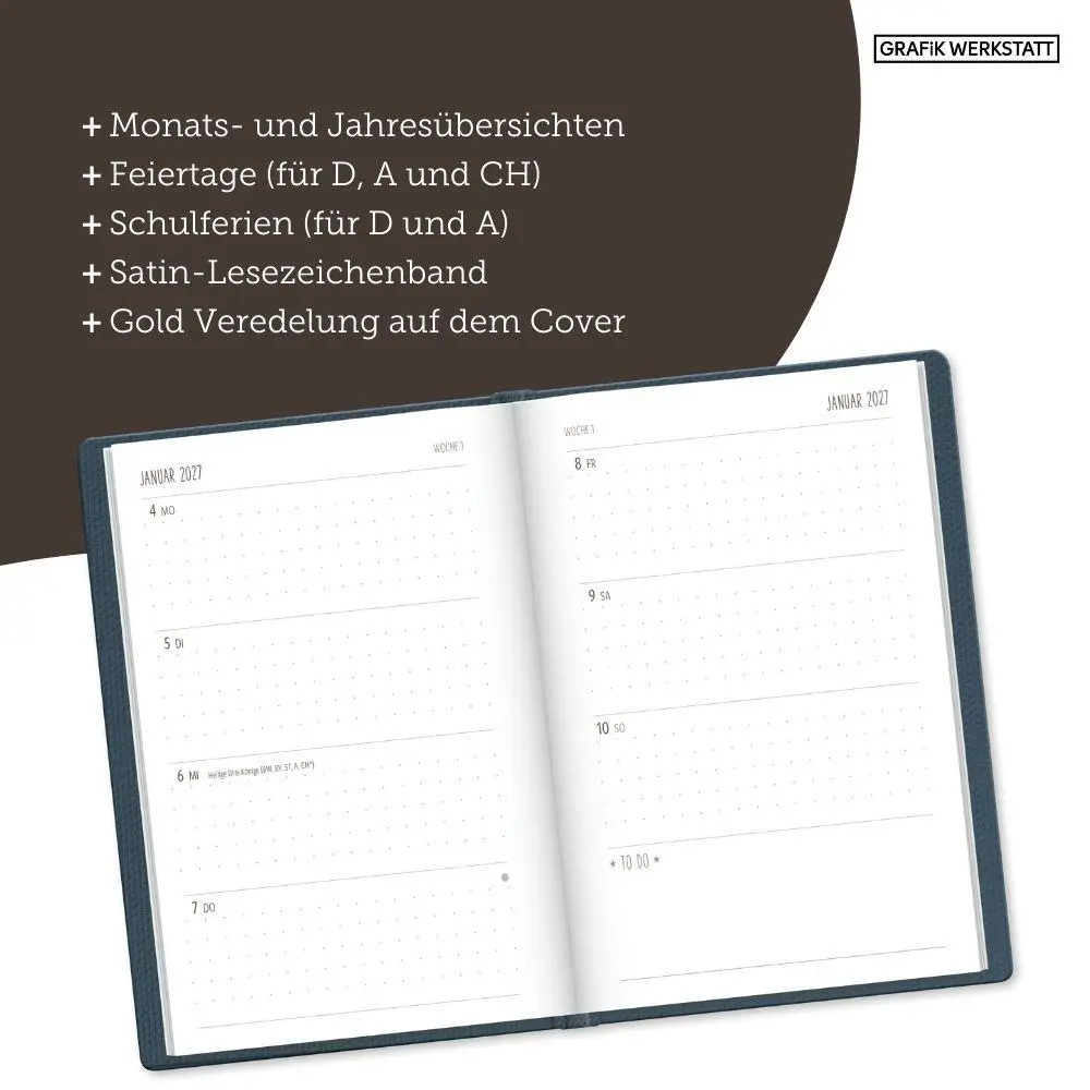 Bild: 9783986362256 | Terminplaner NatureArt 2027 Punkte | Terminplaner NatureArt | Original