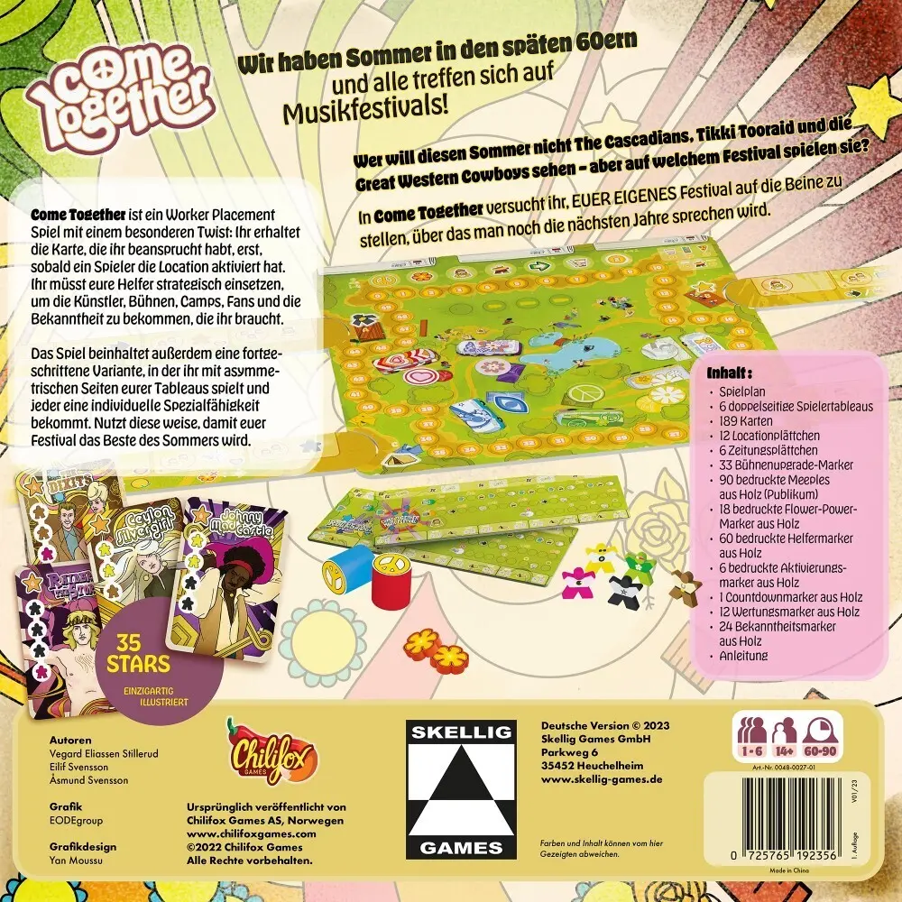 Bild: 725765192356 | Come Together | Vegard Eliassen Stillerud (u. a.) | Spiel | 1476-1610
