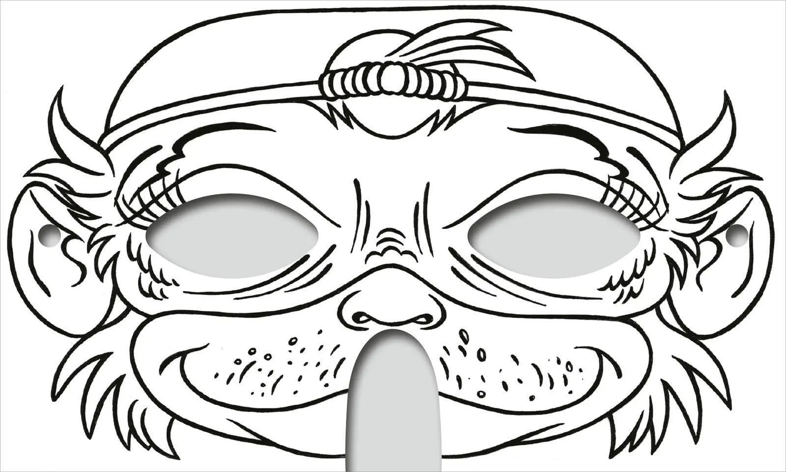 Bild: 4014489132356 | Abenteuer-Masken zum Ausmalen | Ausmalen, aufsetzen, yeah! | Buch