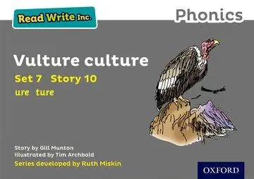 Cover: 9780198372356 | Read Write Inc. Phonics: Vulture Culture (Grey Set 7 Storybook 10)