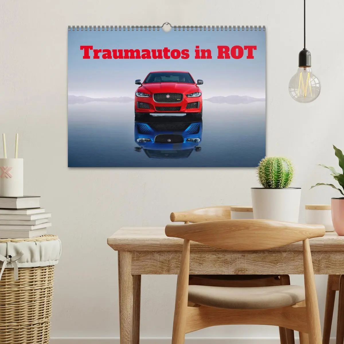 Bild: 9783457522356 | Traumautos in Rot (Wandkalender 2026 DIN A3 quer), CALVENDO...