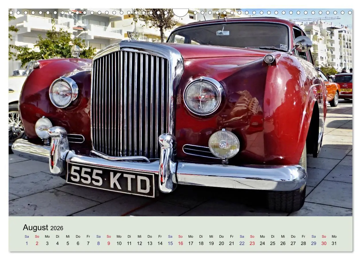 Bild: 9783457522356 | Traumautos in Rot (Wandkalender 2026 DIN A3 quer), CALVENDO...