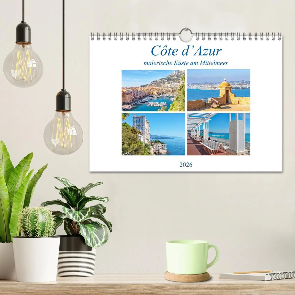 Bild: 9783457692356 | Côte d'Azur - malerische Küste am Mittelmeer (Wandkalender 2026 DIN...