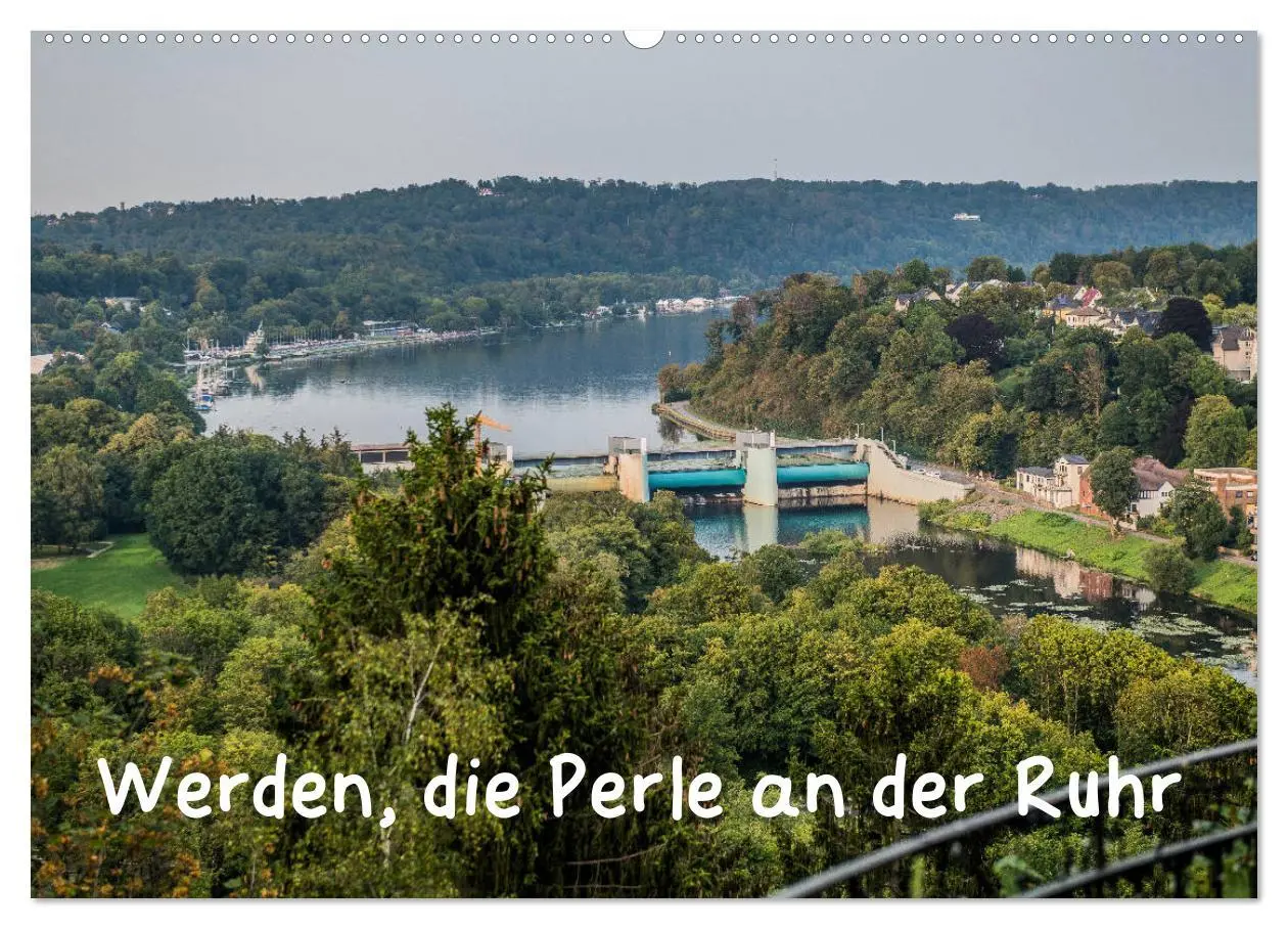Cover: 9783457762356 | Werden, die Perle an der Ruhr (Wandkalender 2026 DIN A2 quer),...