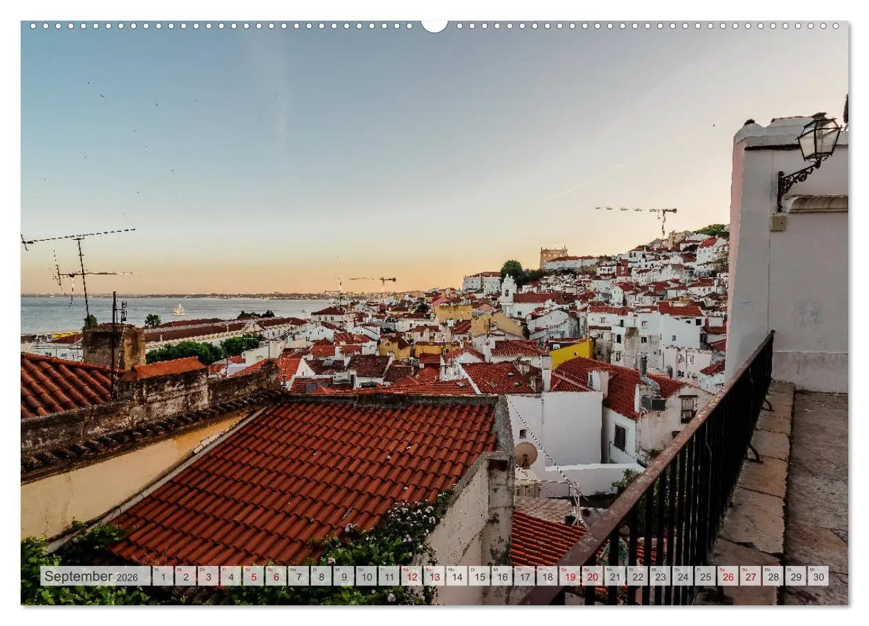 Bild: 9783457832356 | Lissabon Stadtansichten (Wandkalender 2026 DIN A2 quer), CALVENDO...