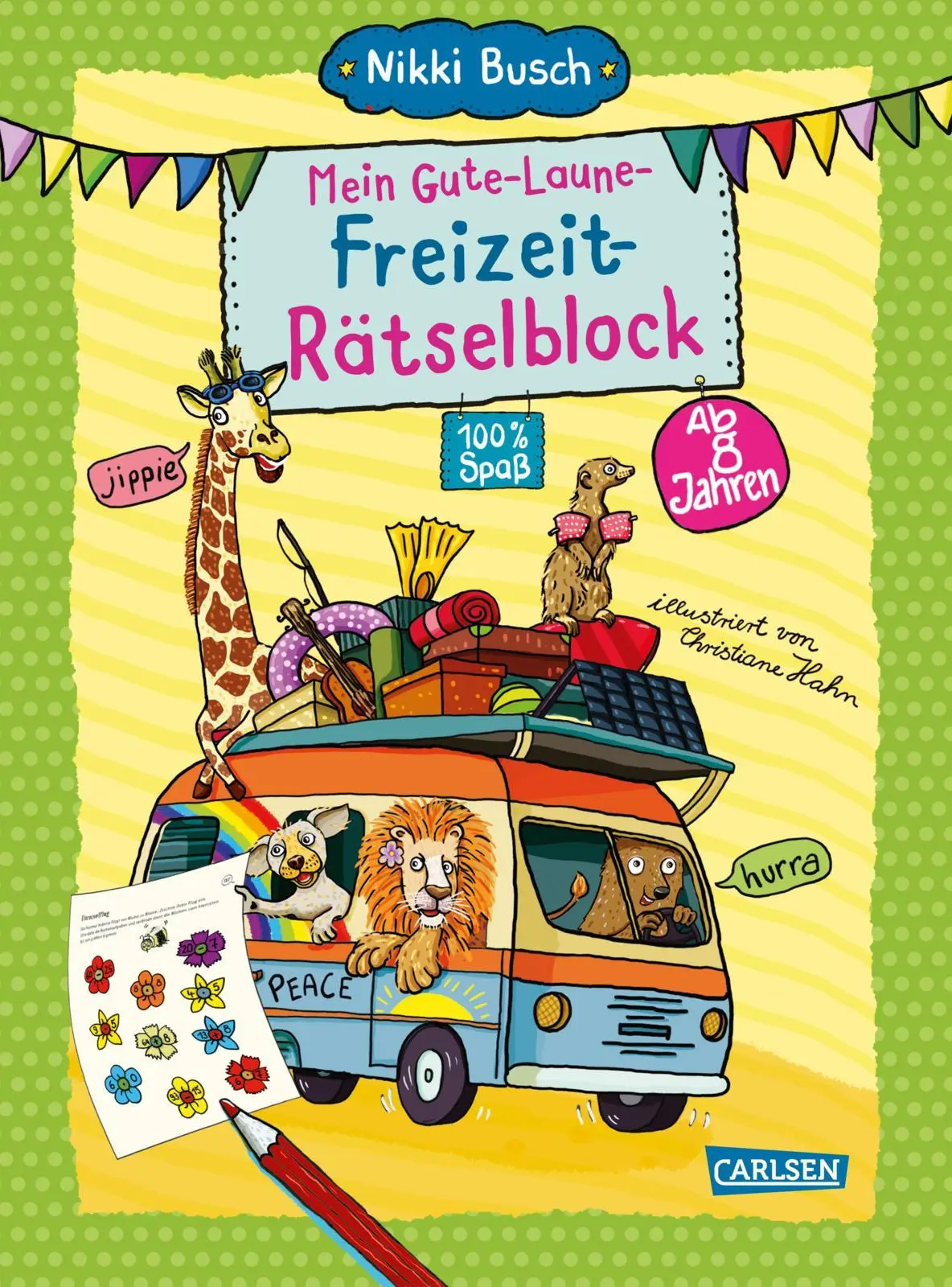 Cover: 9783551192356 | Rätselspaß Grundschule: Mein Gute-Laune-Freizeit-Rätselblock | Busch