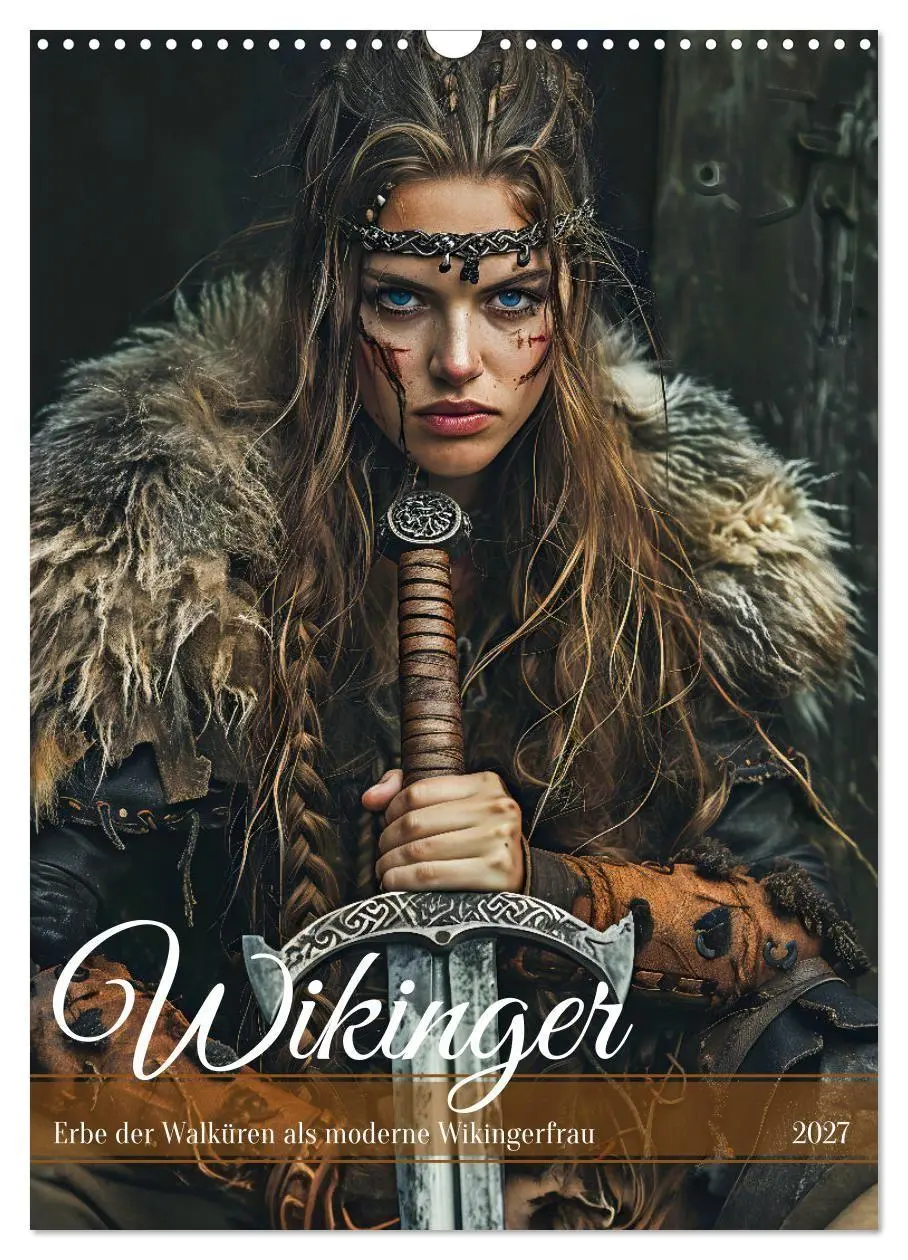 Cover: 9783569182356 | Wikinger - Erbe der Walküren als moderne Wikingerfrau (Wandkalender...