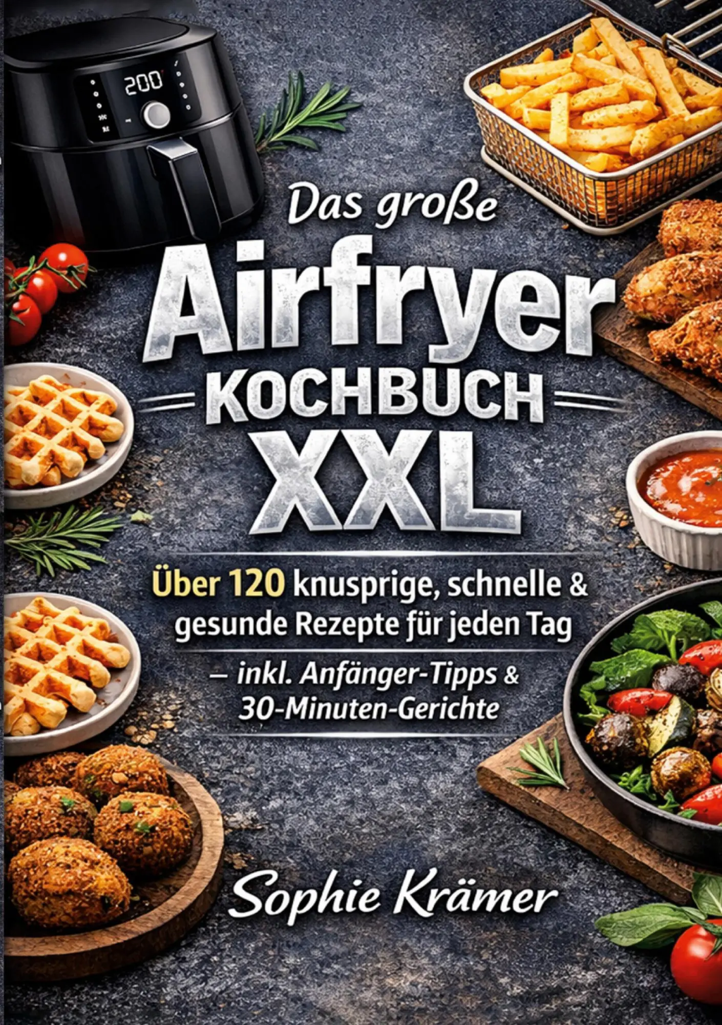 Cover: 9783695742356 | Das große Airfryer Kochbuch XXL | Sophie Krämer | Taschenbuch | 112 S.