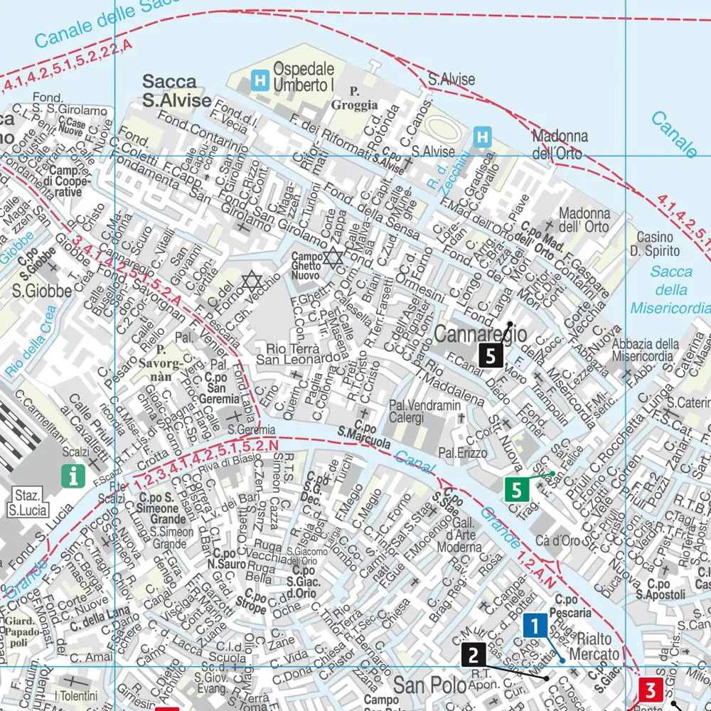 Bild: 9783707922356 | Venedig, Stadtplan 1:10.000, freytag &amp; berndt | Freytag &amp; Berndt