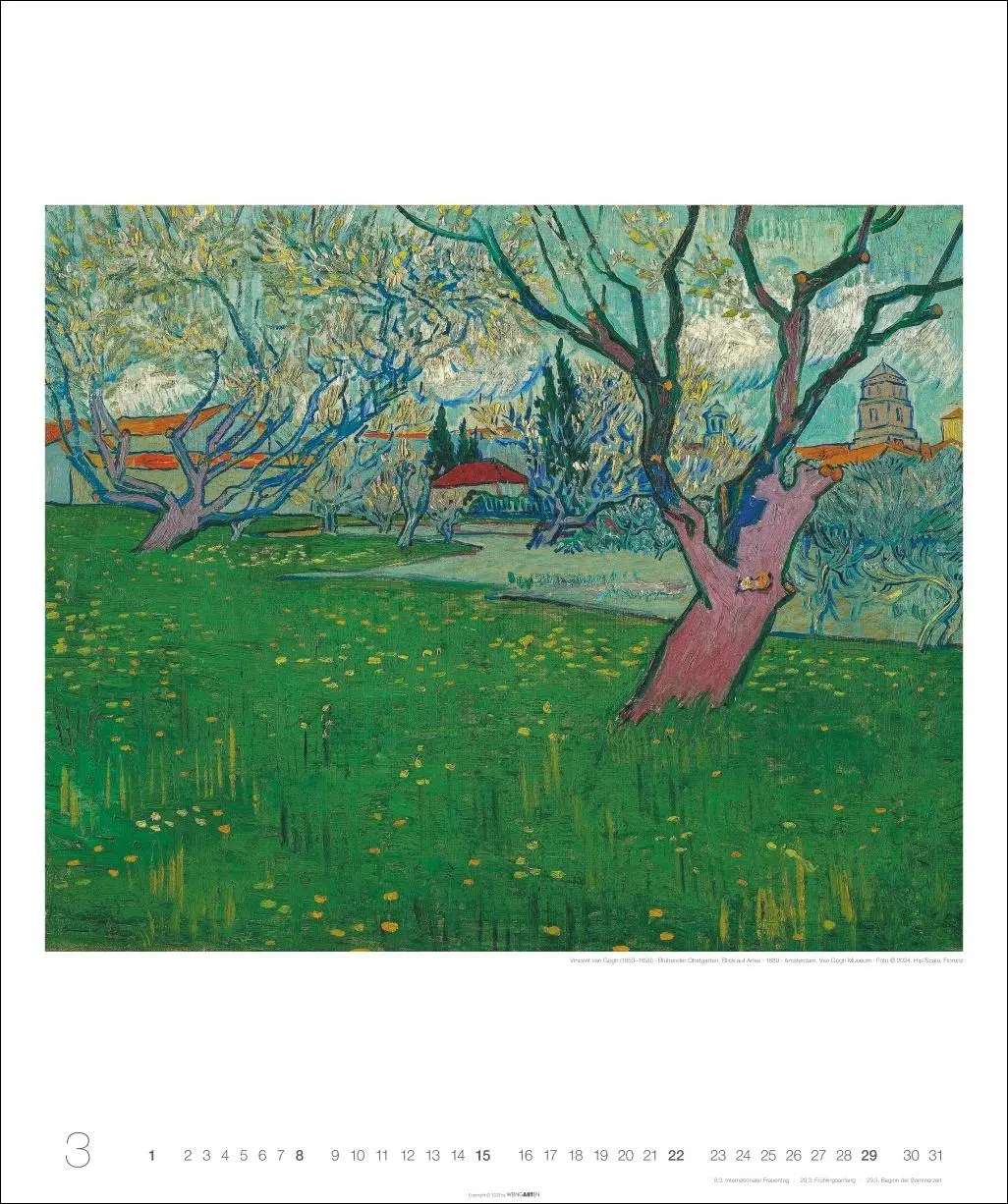 Bild: 9783839902356 | Vincent van Gogh Edition Kalender 2026 | Vincent van Gogh | Kalender
