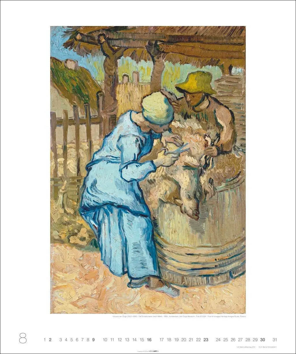 Bild: 9783839902356 | Vincent van Gogh Edition Kalender 2026 | Vincent van Gogh | Kalender