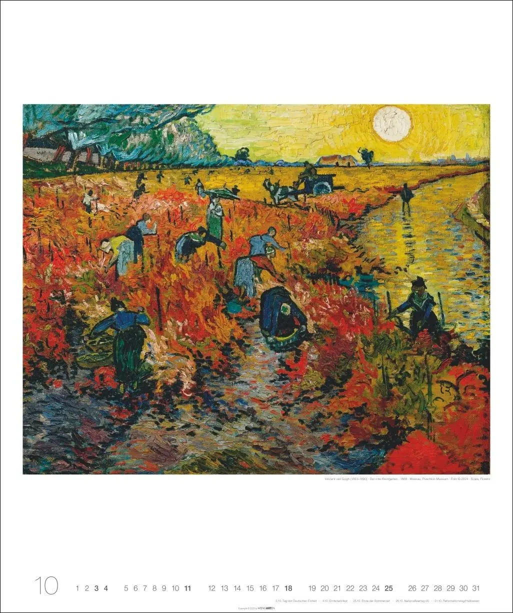 Bild: 9783839902356 | Vincent van Gogh Edition Kalender 2026 | Vincent van Gogh | Kalender