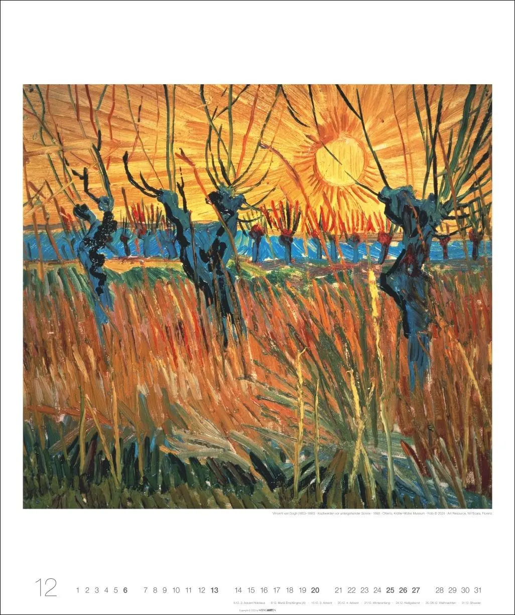 Bild: 9783839902356 | Vincent van Gogh Edition Kalender 2026 | Vincent van Gogh | Kalender