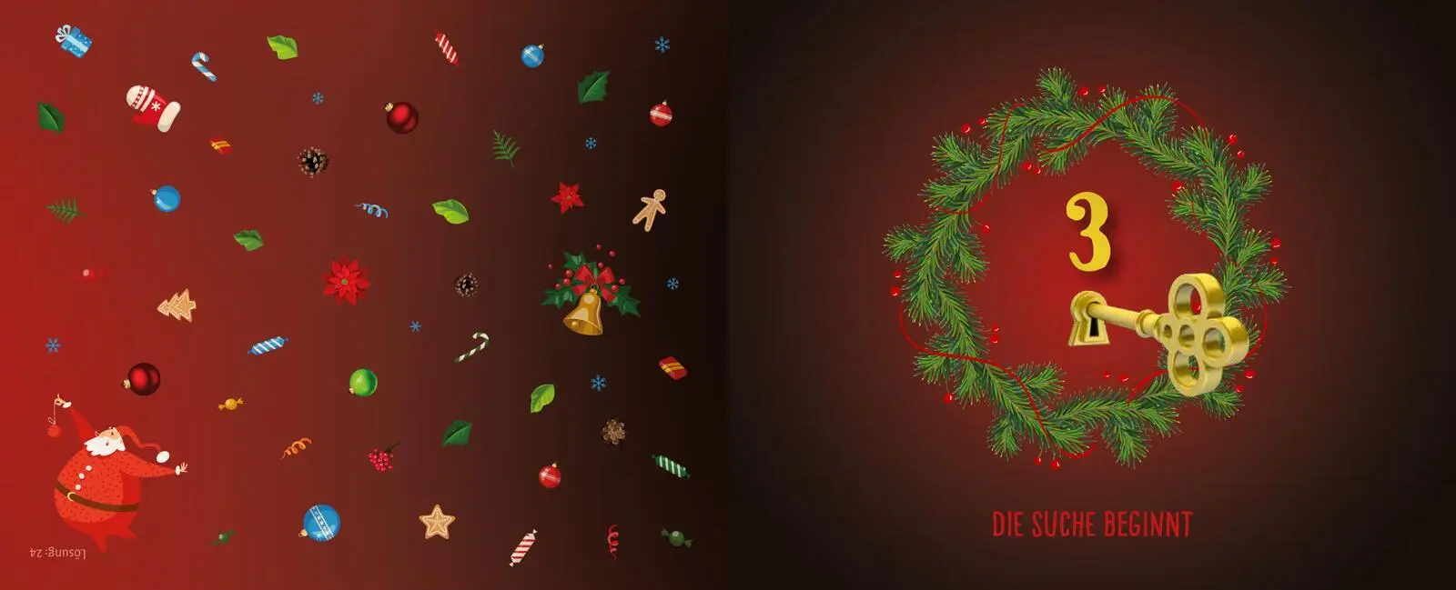 Bild: 9783845842356 | Escape Room Adventskalender. Weihnachtliche Schnitzeljagd | Gnatz