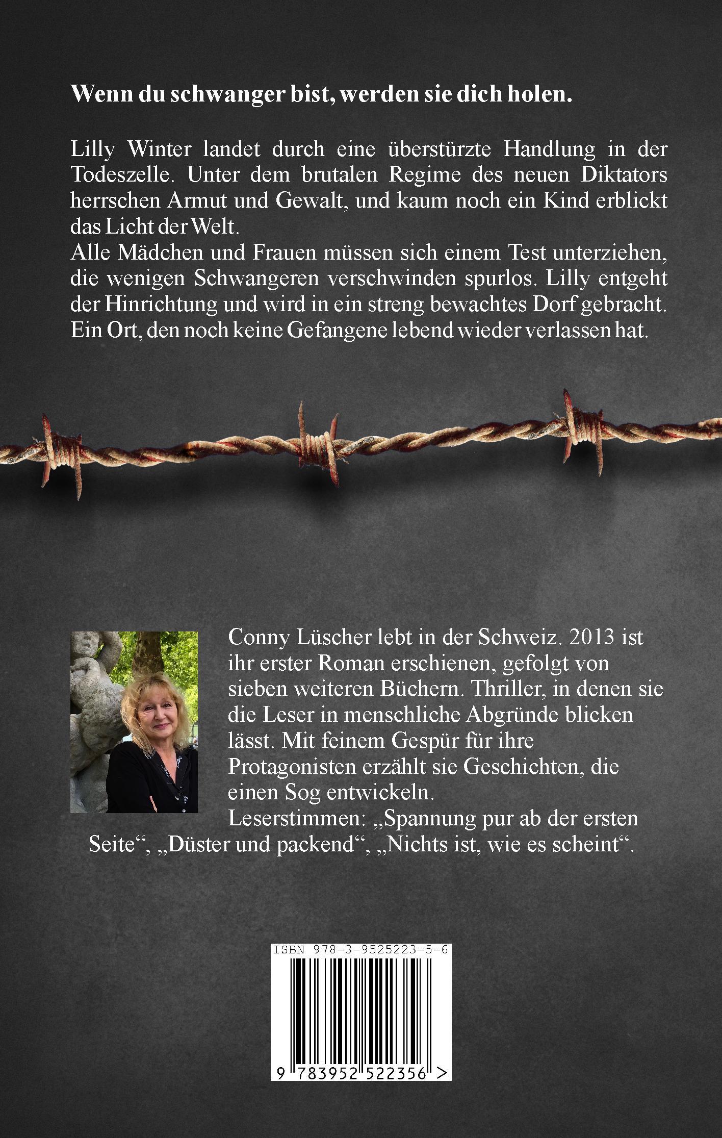 Rückseite: 9783952522356 | Die sonnige Zeit | Conny Lüscher | Taschenbuch | 252 S. | Deutsch