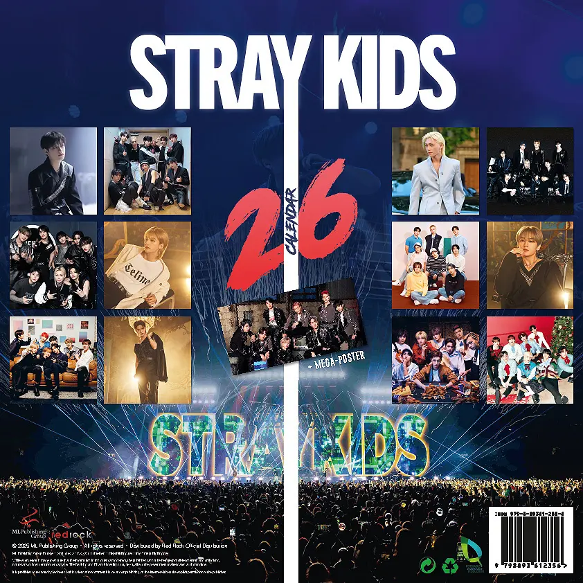 Bild: 9798893612356 | Stray Kids Kalender 2026 | Kalender | 14 S. | Deutsch | 2026
