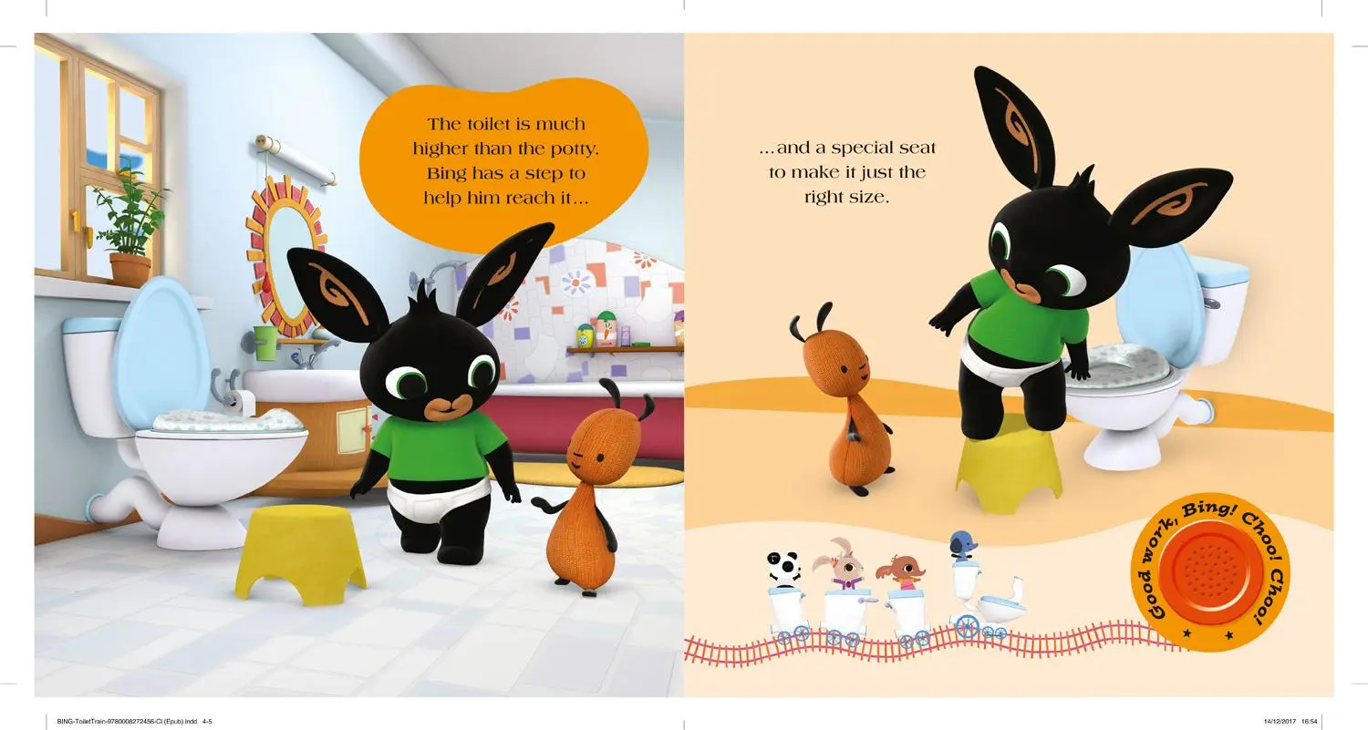 Bild: 9780008272456 | All Aboard the Toilet Train! | A Noisy Bing Book | Buch | Englisch