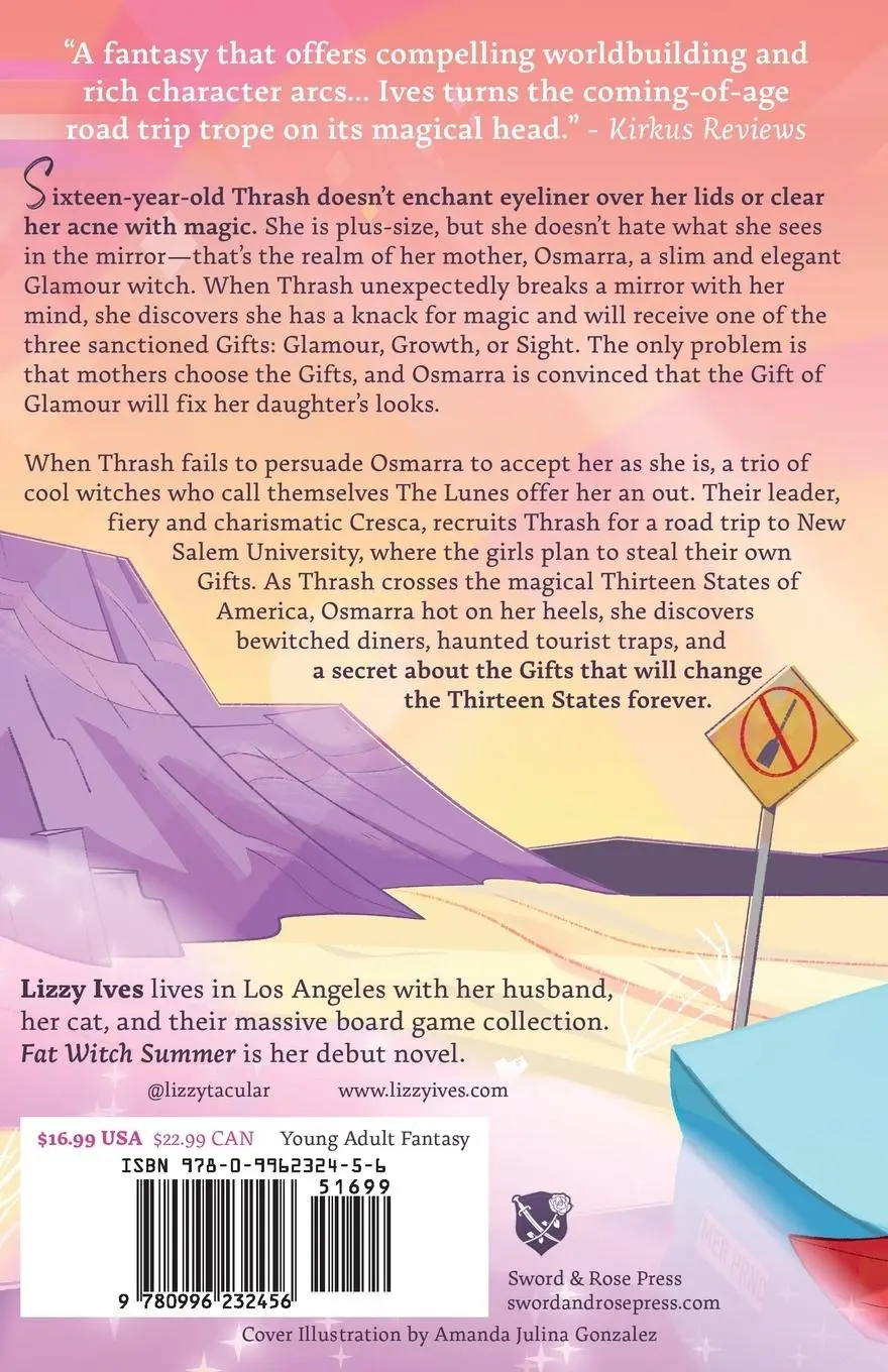 Rückseite: 9780996232456 | Fat Witch Summer | Lizzy Ives | Taschenbuch | Englisch | 2023