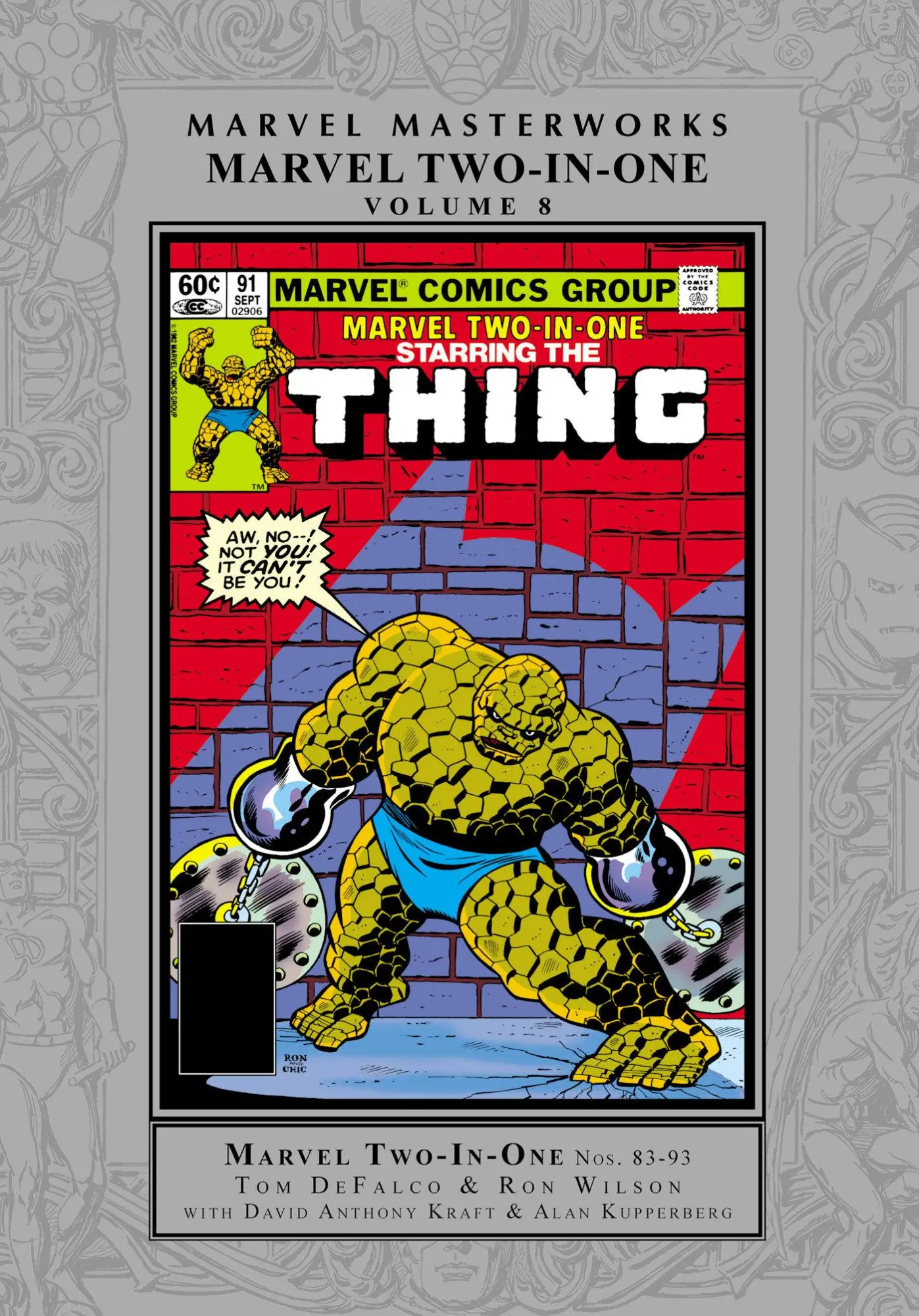 Cover: 9781302962456 | Marvel Masterworks: Marvel Two-In-One Vol. 8 | Tom Defalco (u. a.)