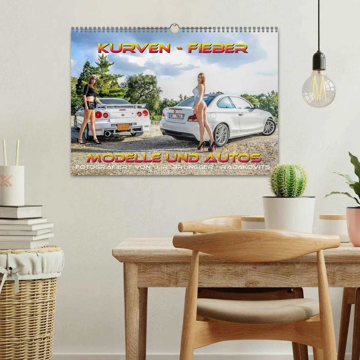 Bild: 9783516082456 | Kurven - Fieber - Modelle und Autos (Wandkalender 2026 DIN A3...