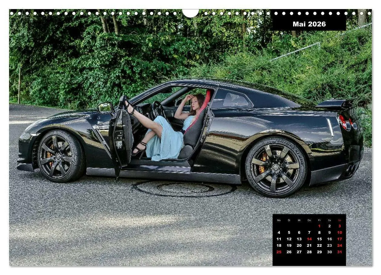 Bild: 9783516082456 | Kurven - Fieber - Modelle und Autos (Wandkalender 2026 DIN A3...