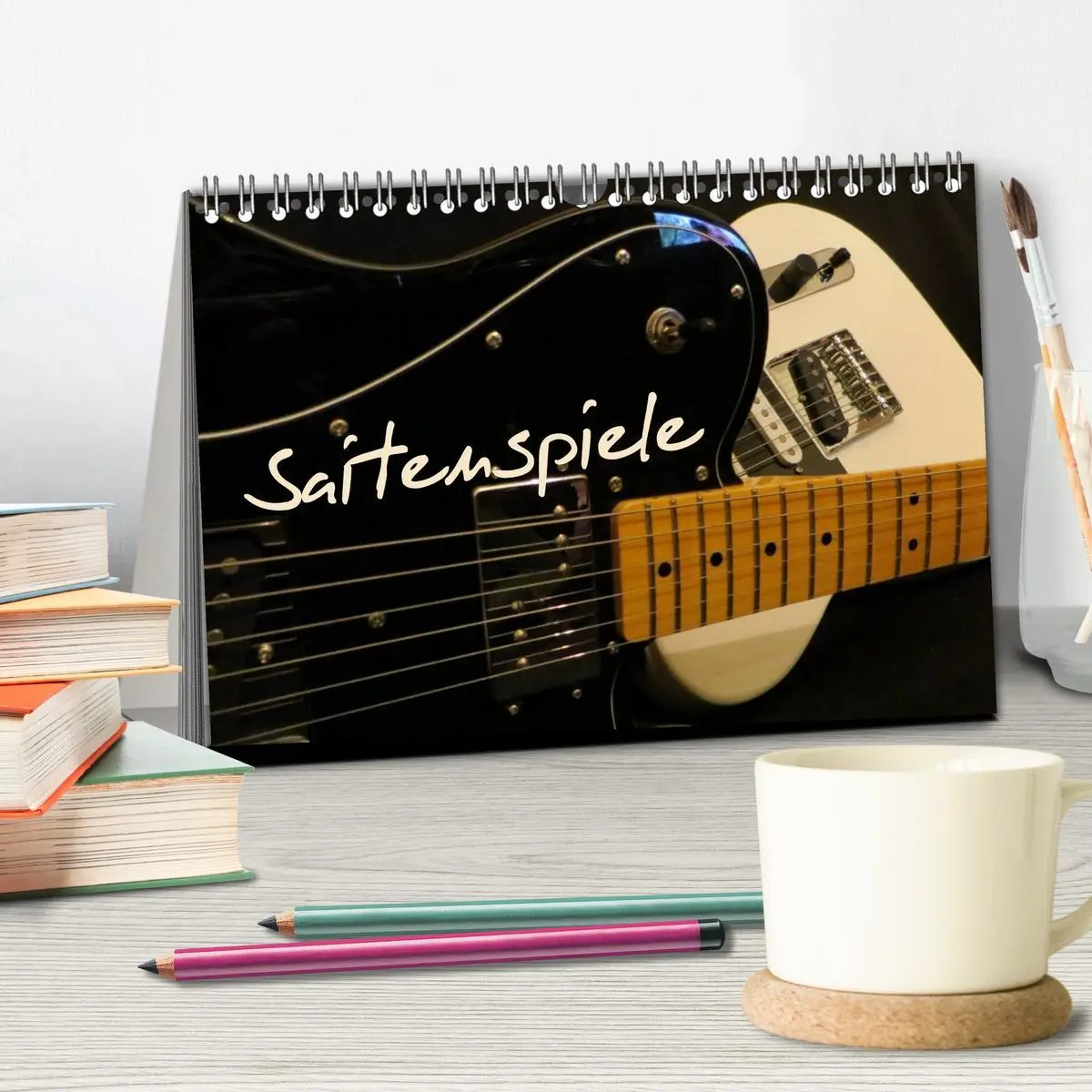 Bild: 9783516152456 | SAITENSPIELE (Tischkalender 2026 DIN A5 quer), CALVENDO Monatskalender