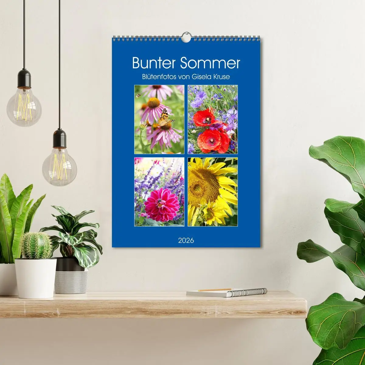 Bild: 9783516392456 | Bunter Sommer (Wandkalender 2026 DIN A3 hoch), CALVENDO Monatskalender