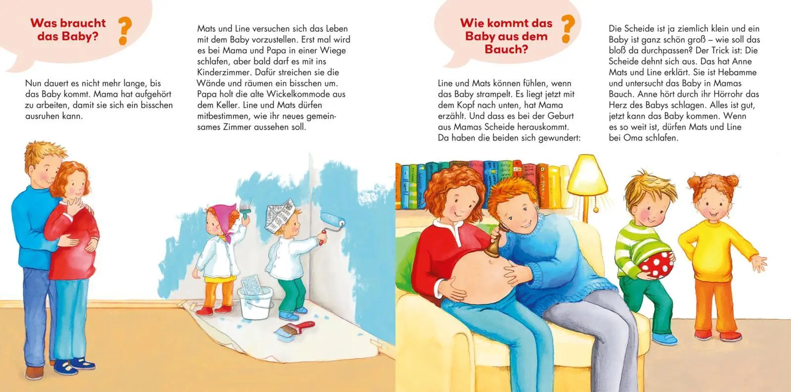 Bild: 9783551252456 | Frag doch mal ... die Maus: Wir bekommen ein Baby | Petra Klose | Buch
