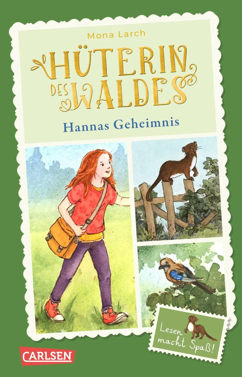 Cover: 9783551322456 | Hüterin des Waldes 1: Hannas Geheimnis | Mona Larch | Taschenbuch
