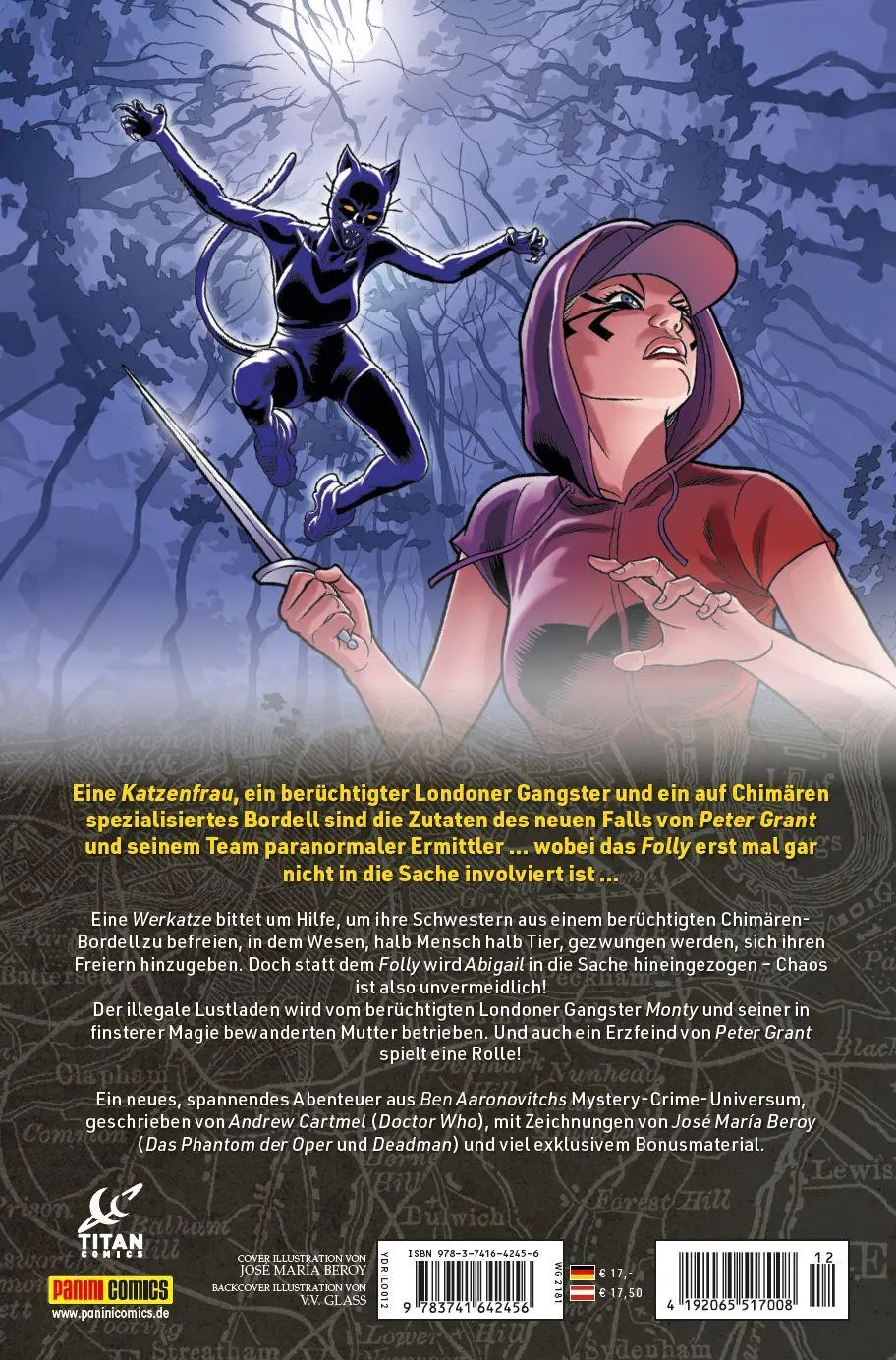 Rückseite: 9783741642456 | Die Flüsse von London - Graphic Novel | Bd. 12: Katzenmusik | Buch