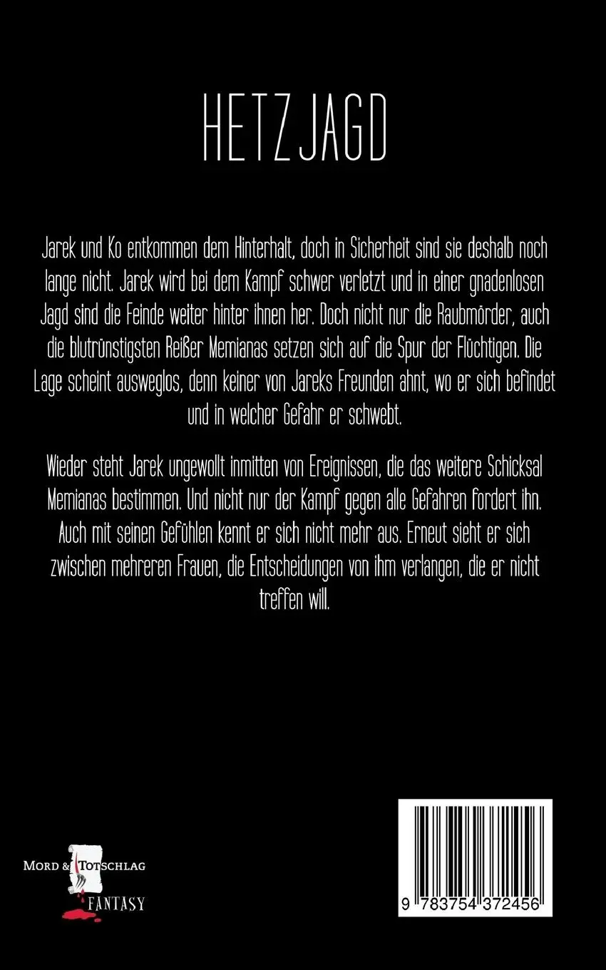 Rückseite: 9783754372456 | Memiana 6 - Hetzjagd | Matthias Herbert | Taschenbuch | Memiana | 2021